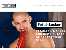 Tablet Screenshot of fetishlocker.com